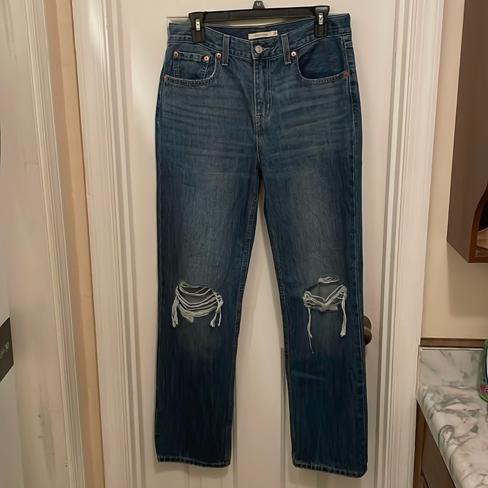 Levi Strauss low pro straight jeans